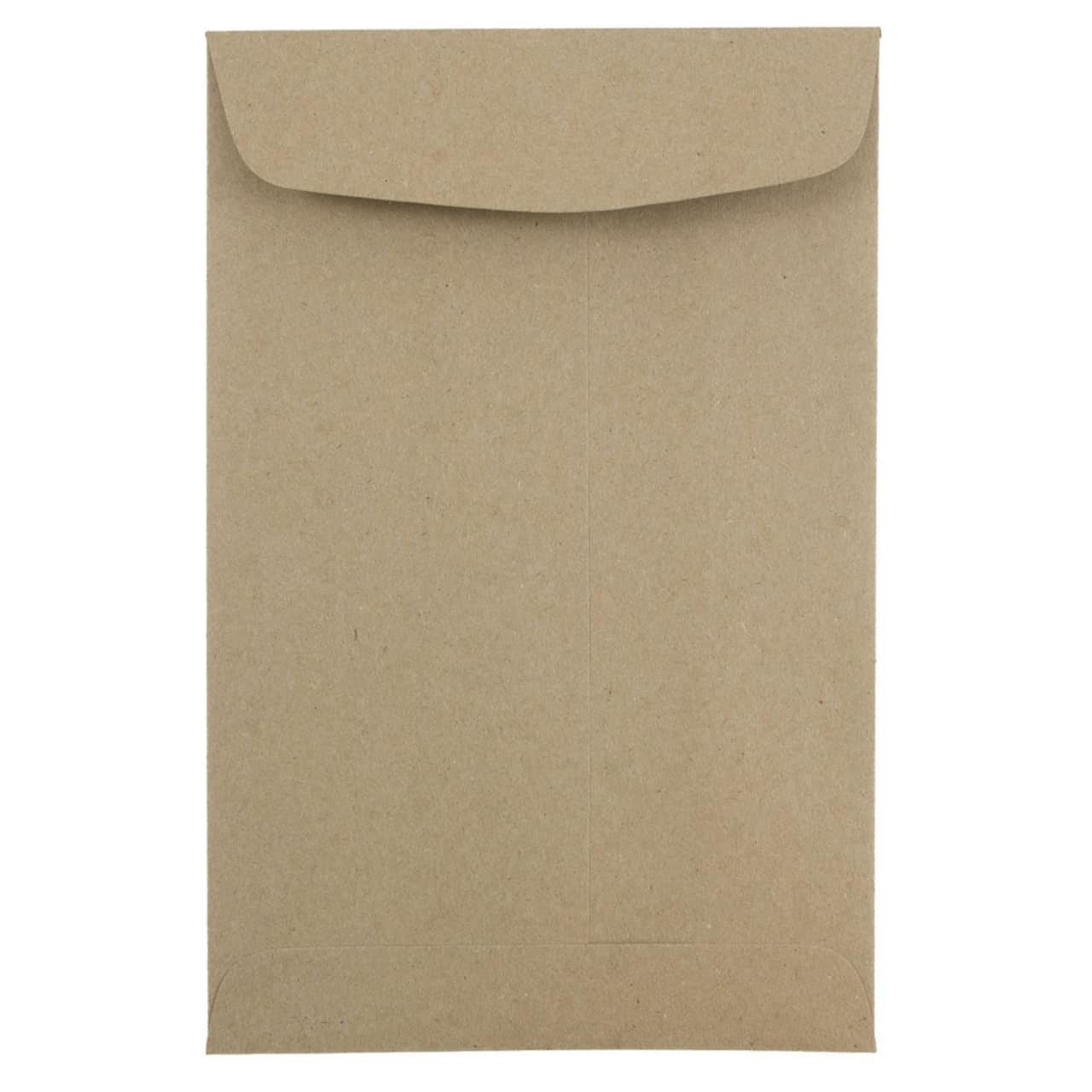 JAM Paper 6" x 9" Brown Kraft Paper Bag Open End Catalog Premium Envelopes
